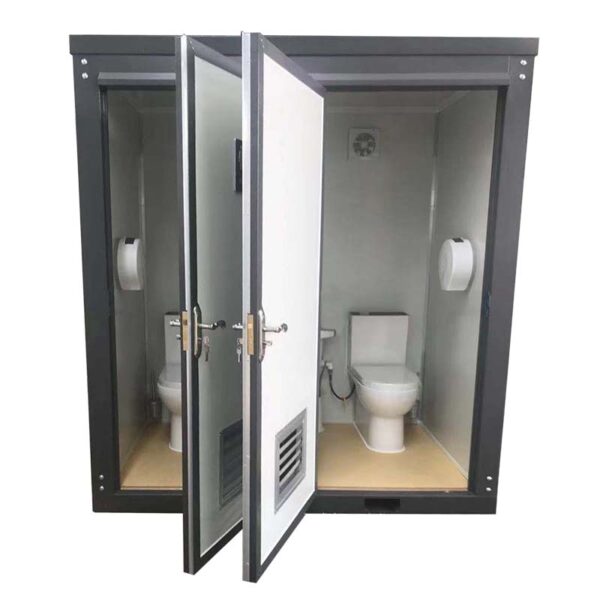Portable Double Toilet Container Domes & Shelters