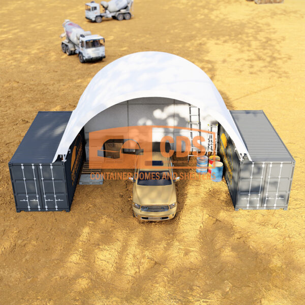 26 x 20ft Container Shelter (8 x 6m) - Image 5