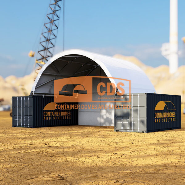 26 x 20ft Container Shelter (8 x 6m) - Image 2