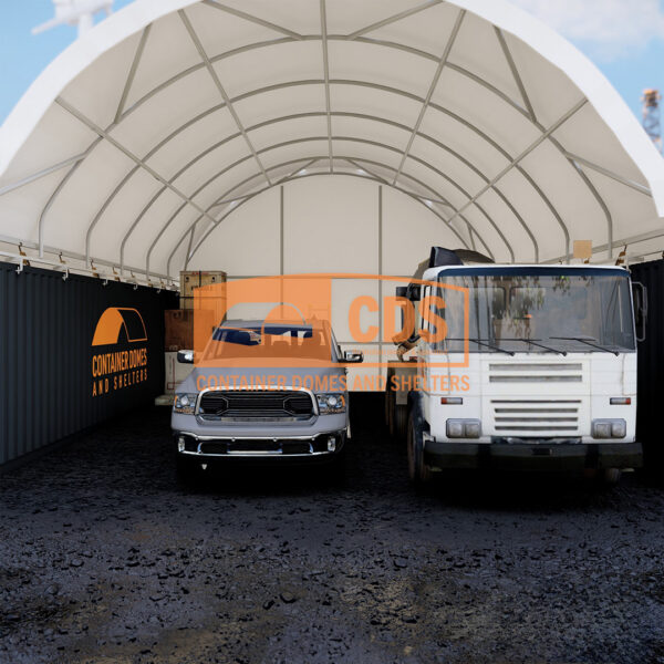 26 x 40ft Container Shelter (8 x 12m) - Image 4
