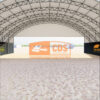 Engineer Certified 60 x 40ft Container Shelter (18 x 12m) with Half Cover both ends - Image 3