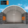 20 x 40ft Container Shelter (6 x 12m) Shade Cloth PVC - Image 5