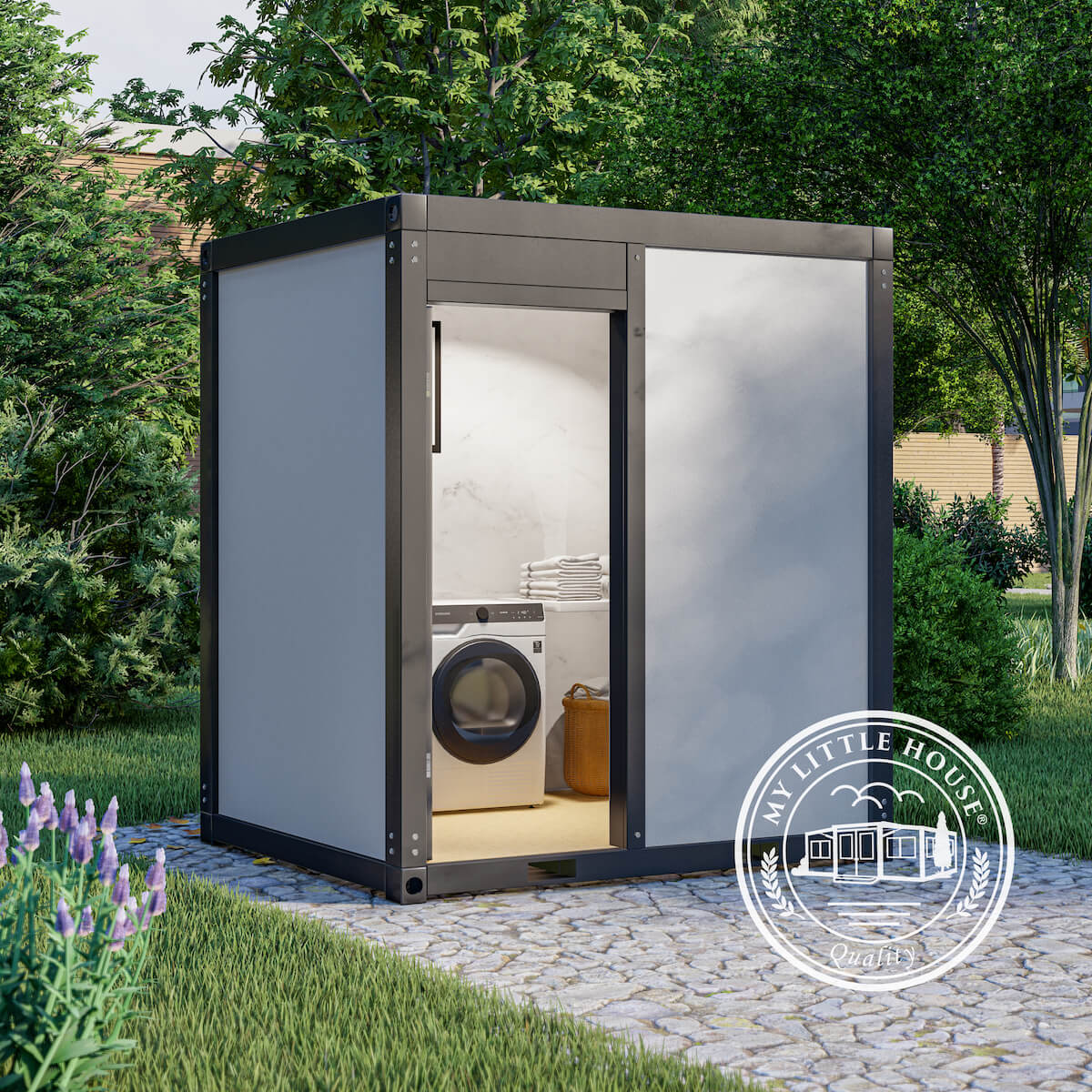 Laundry/Washroom Portable/Permanent Building Container Domes & Shelters