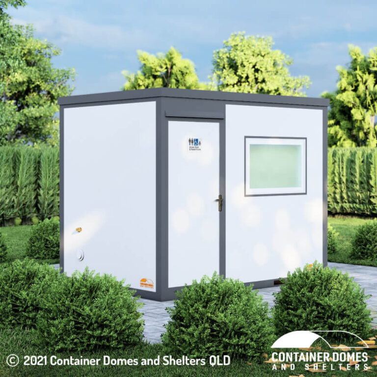 Portable Accessible / Disabled Unisex Toilet Container Domes & Shelters