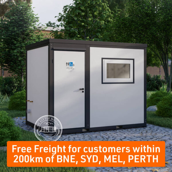 Portable Accessible / Disabled Unisex Toilet Container Domes & Shelters