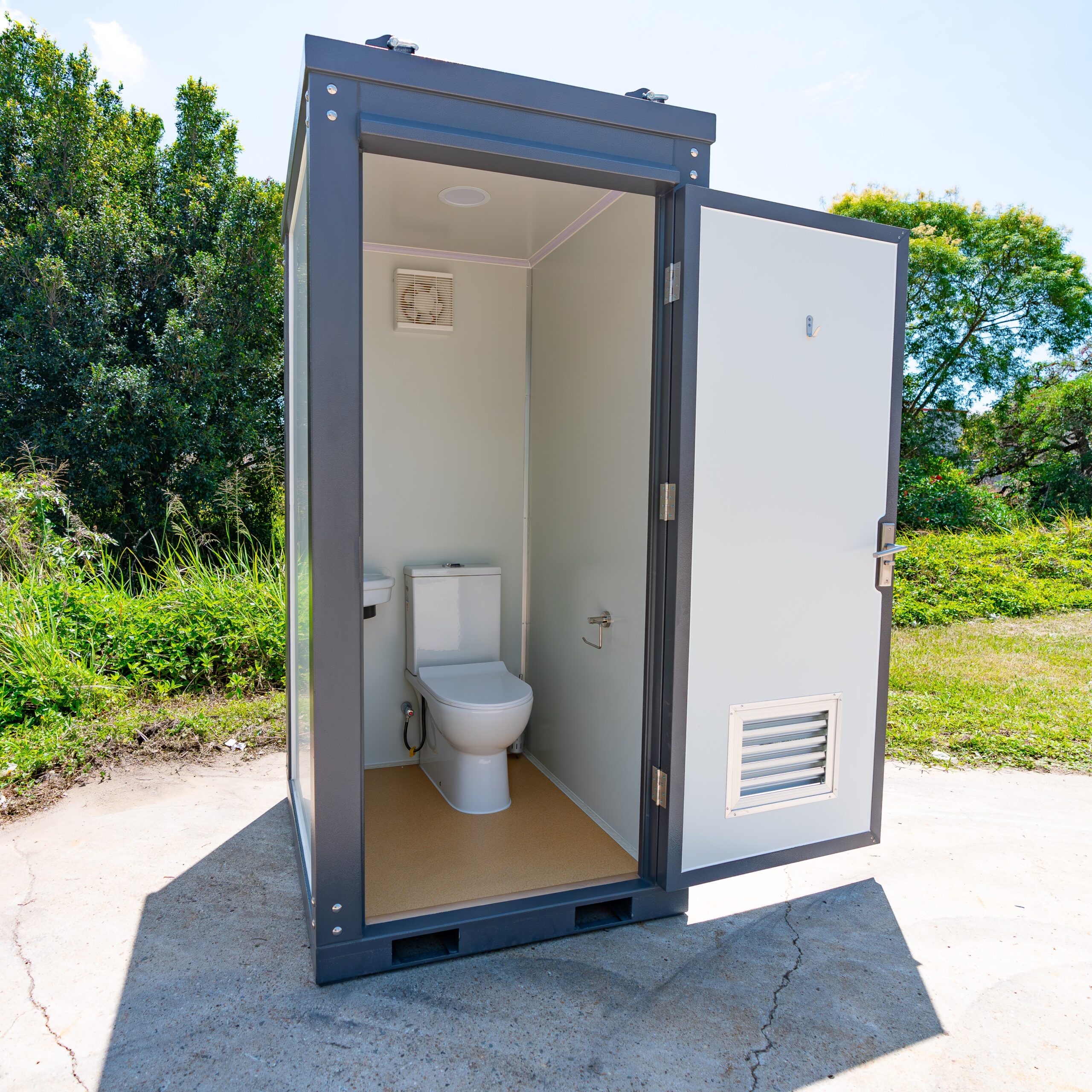 Portable Single Toilet - Container Domes & Shelters