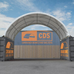 33ftx20ft (10mx6m) GP/HQ Engineer Designed Container Dome