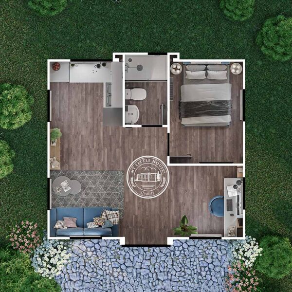 Premium 20ft One Bed Cottage - Image 12