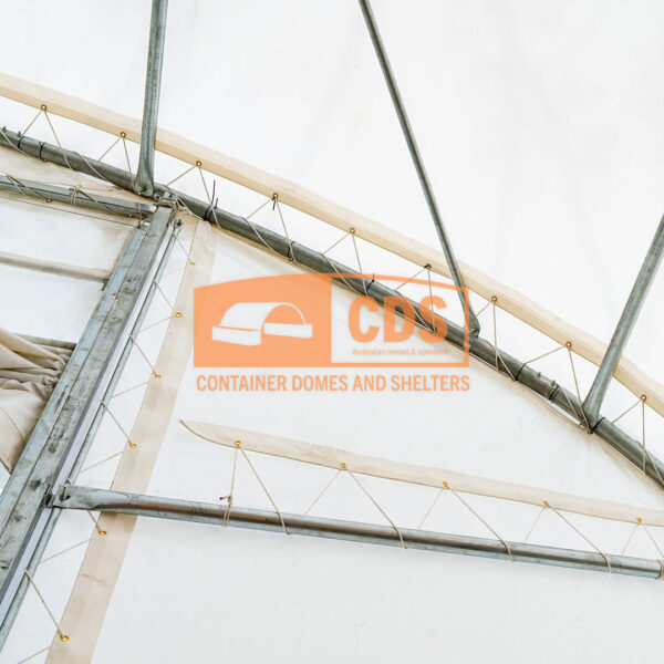 33ft (10m) wide Front Wall with Door & Winch - Image 5