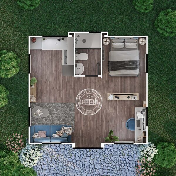 Premium 20ft Open Plan With Bathroom Cottage - Image 15