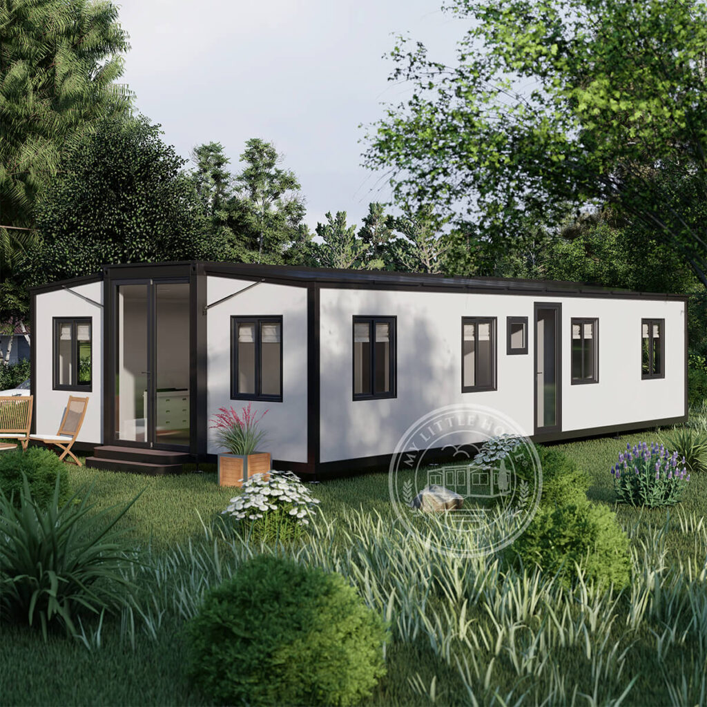 40ft Two Bed, Laundry, Bathroom & Kitchen Container Domes & Shelters