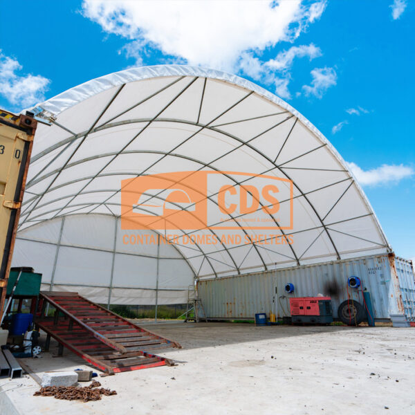 40ft W x 40ft L Container Dome Shelter - Image 5